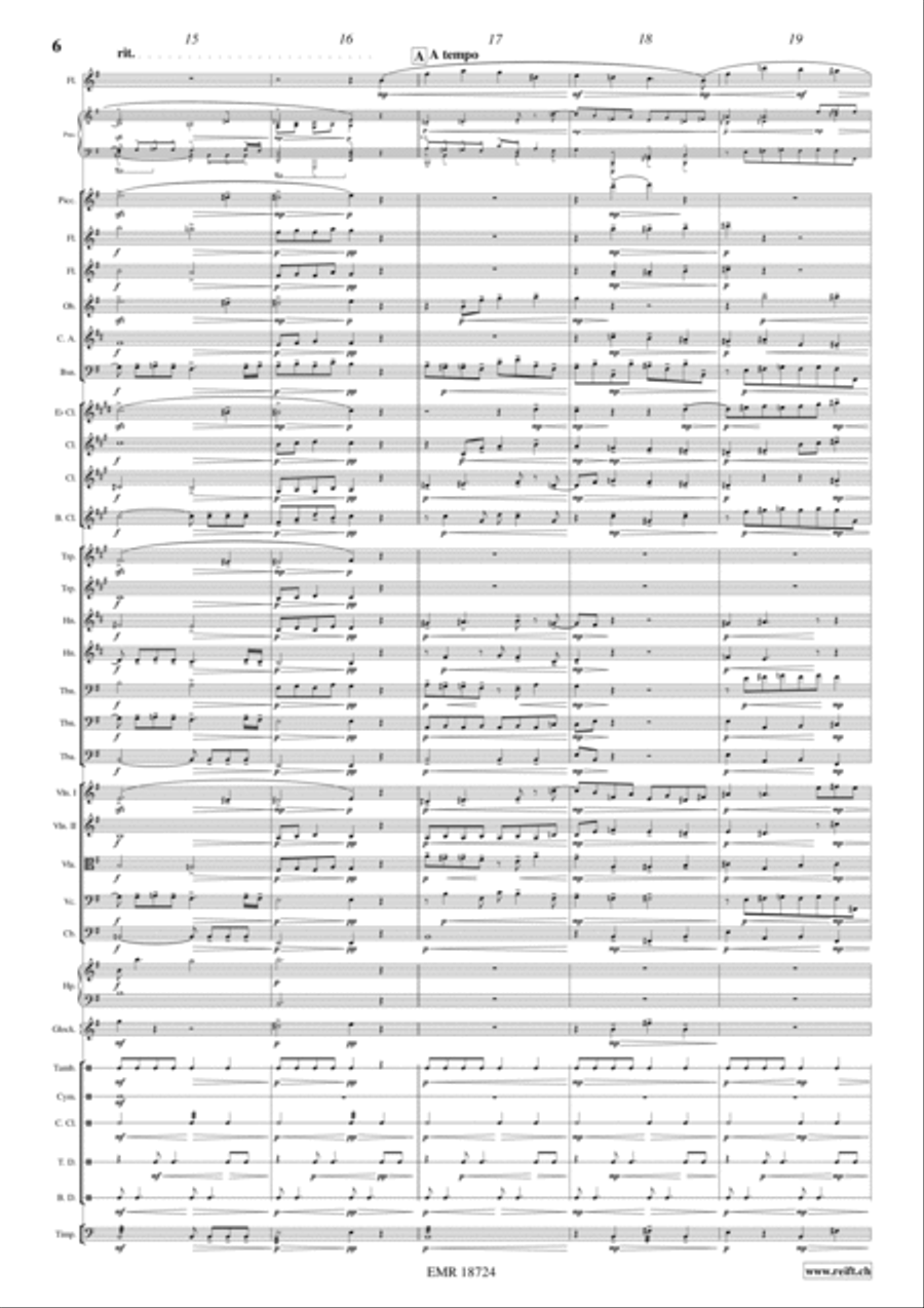 Elegy Orchestra scores gallery preview page 6