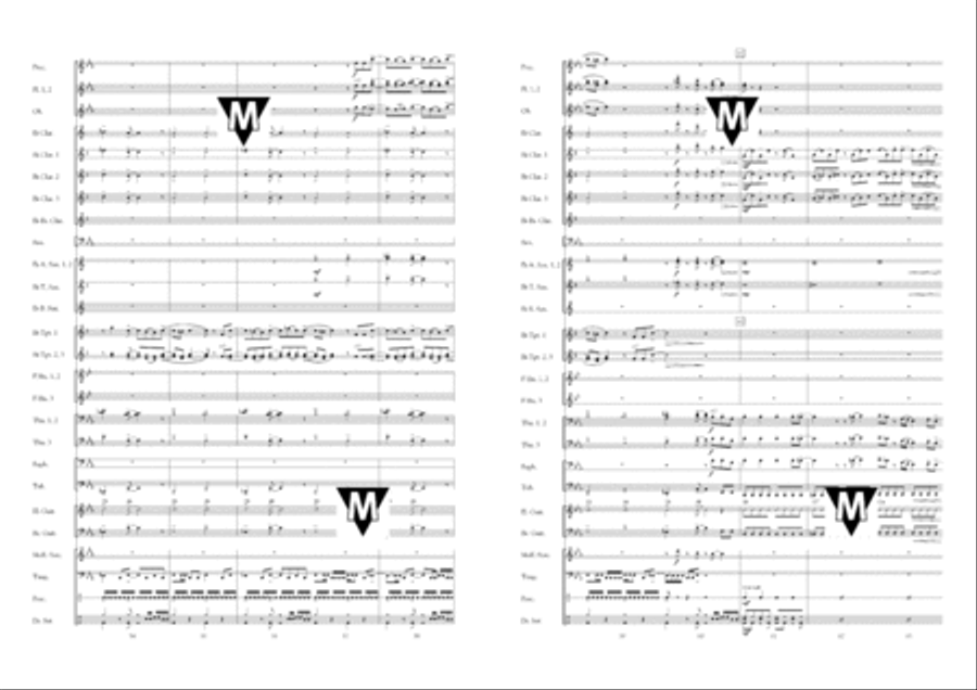 The Tears of a Clown Concert Band scores gallery preview page 7