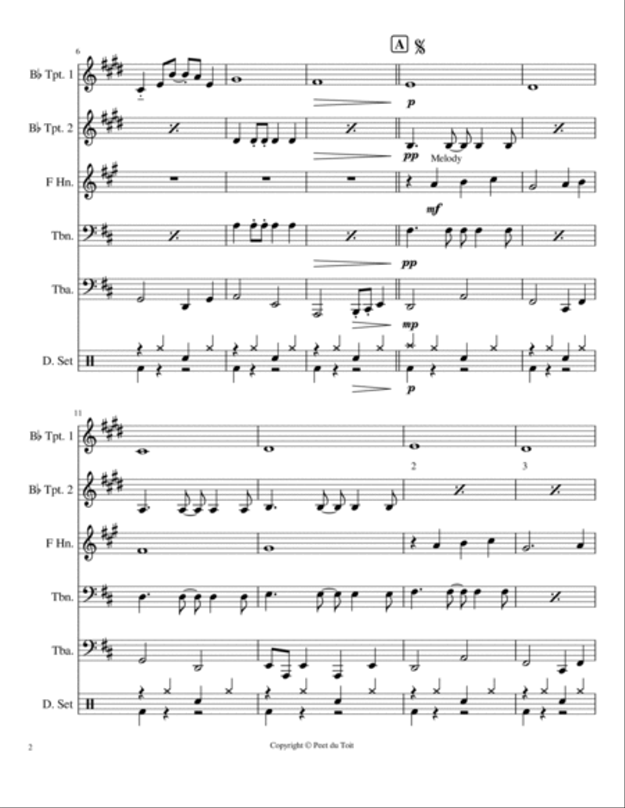Hasta Manana Small Ensemble scores gallery preview page 2