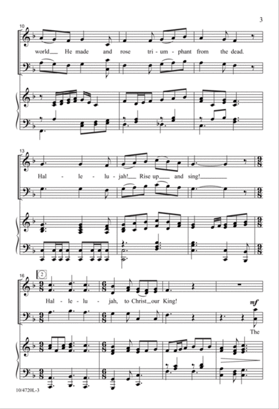 Easter Carol 2-Part scores gallery preview page 3