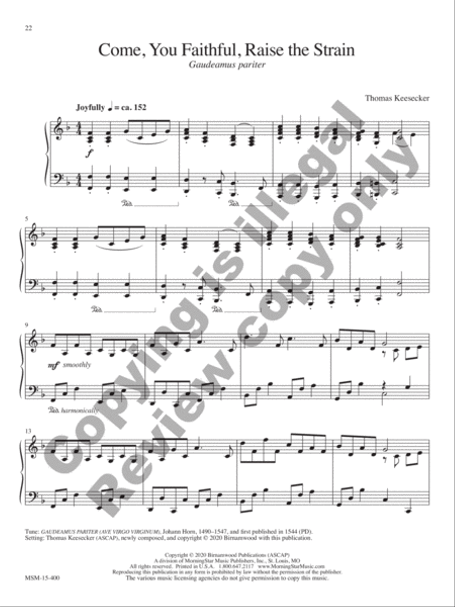 Easter Hope Piano Solo scores gallery preview page 9
