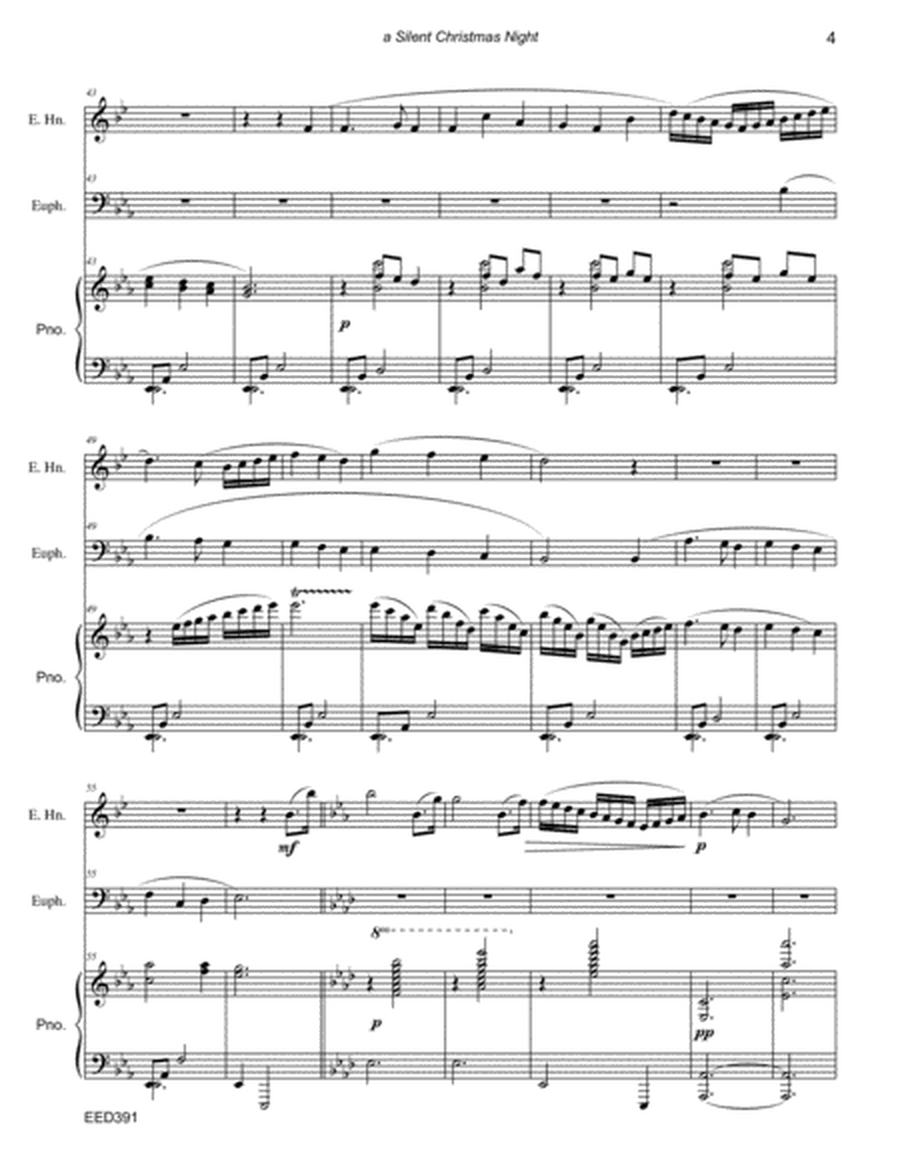 SILENT CHRISTMAS NIGHT (medley) - ENGLISH HORN & EUPHONIUM with Piano image number null