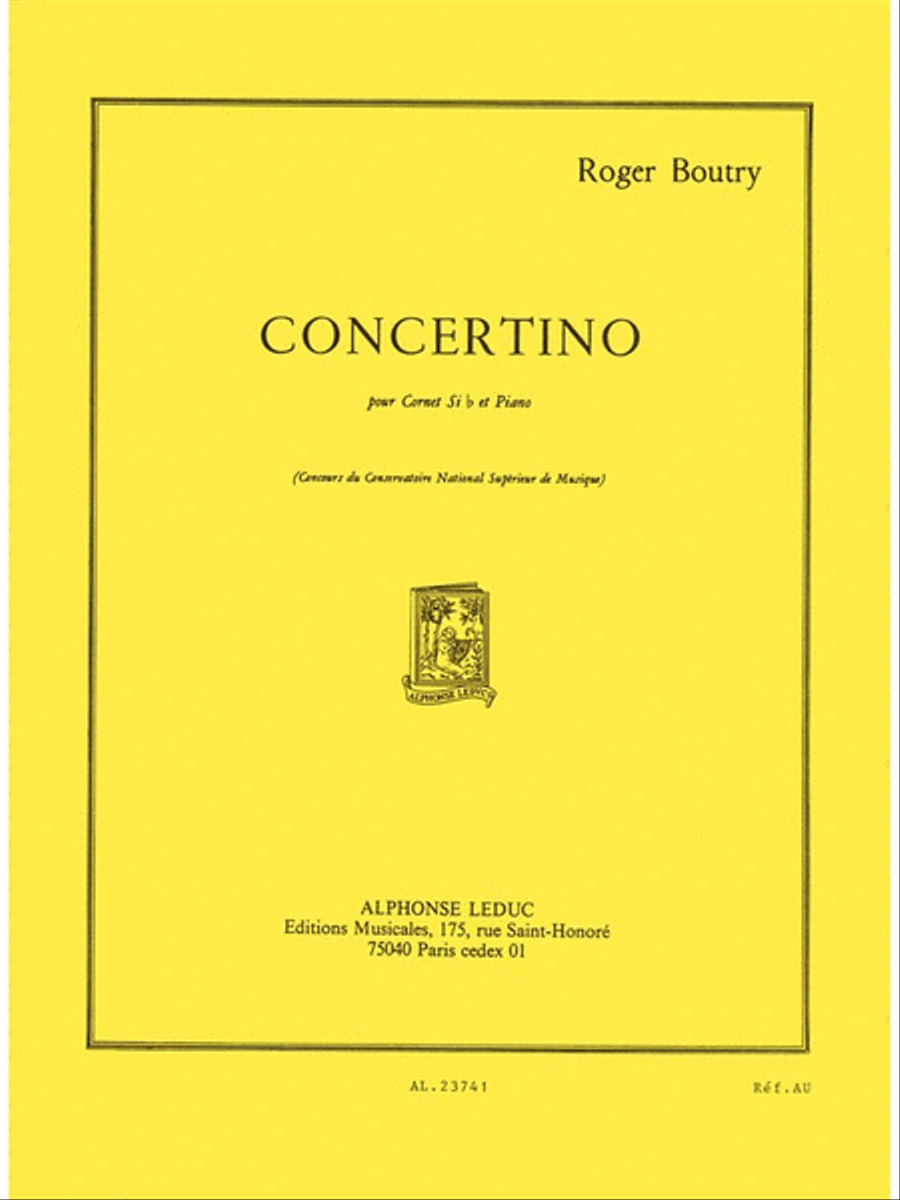 Concertino (trumpet & Piano) Trumpet Solo scores gallery preview page 1