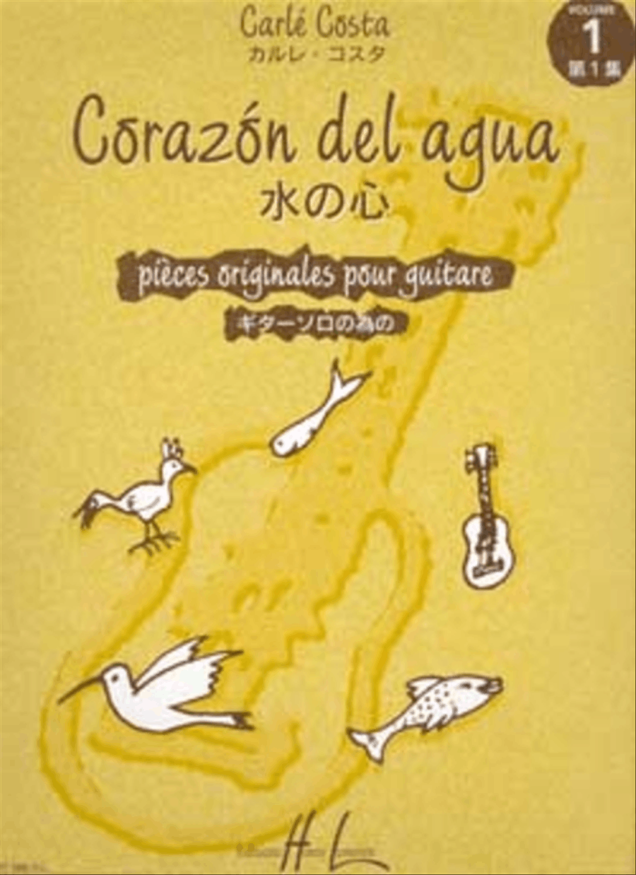 Corazon del Agua - Volume 1 Acoustic Guitar scores gallery preview page 1