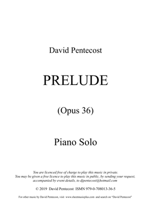 Prelude, Opus 36