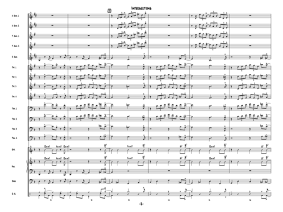 Intersections Jazz Ensemble scores gallery preview page 7