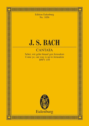 Cantata No. 159 (Dominica Estomihi)