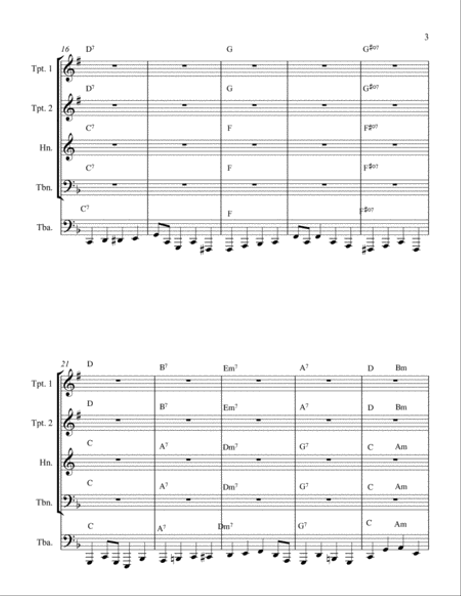 Institutional Blues Institutional Blues Jazz Ensemble scores gallery preview page 3