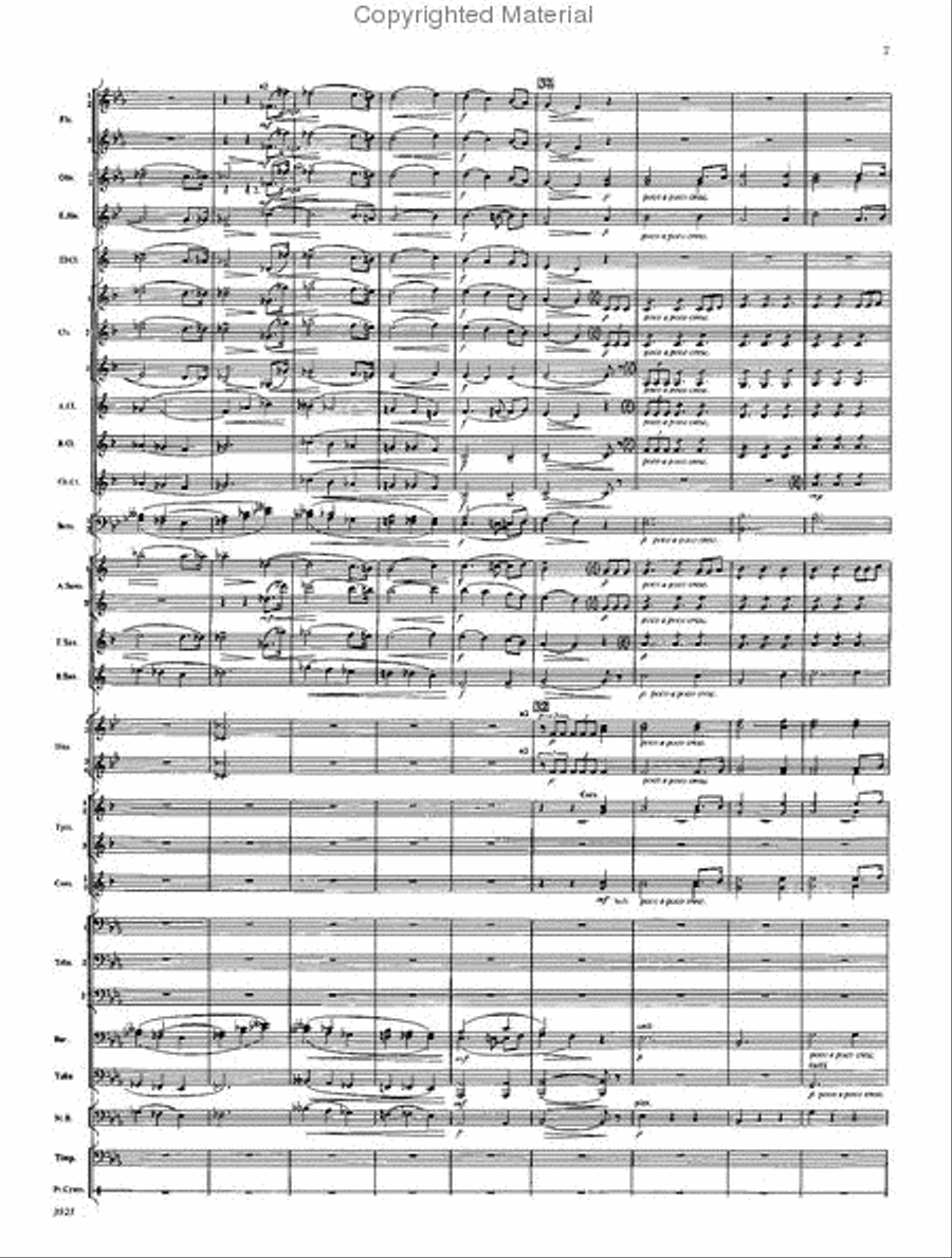 Pilgrim's Chorus Concert Band scores gallery preview page 5
