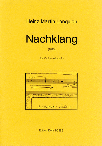 Nachklang für Violoncello solo (1980)