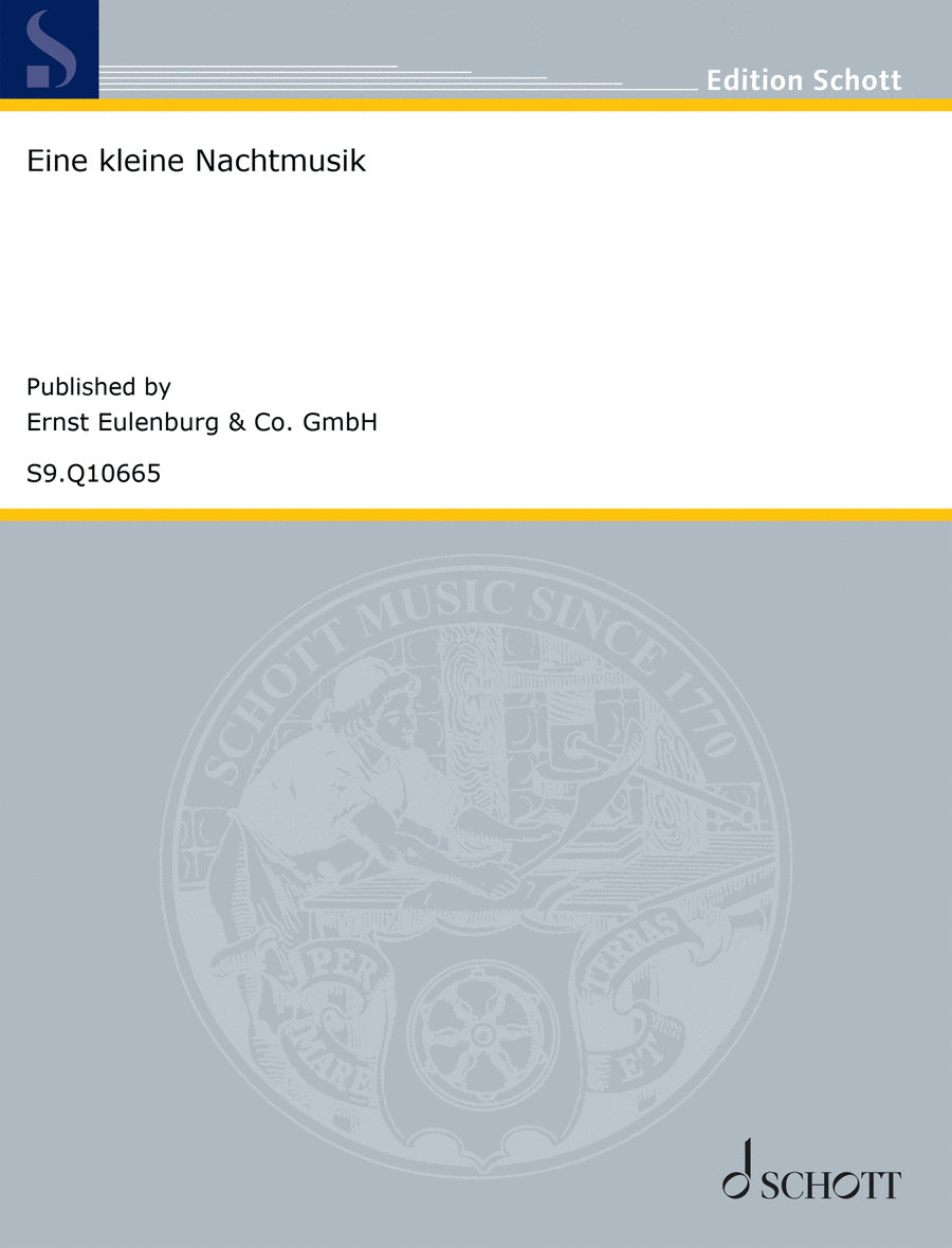Eine kleine Nachtmusik Eine kleine Nachtmusik Double Bass scores gallery preview page 1
