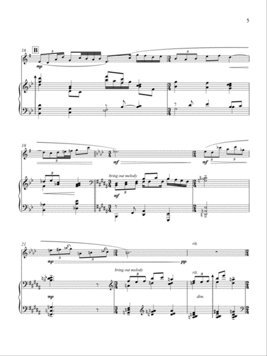 Amendment Alto Saxophone scores gallery preview page 4