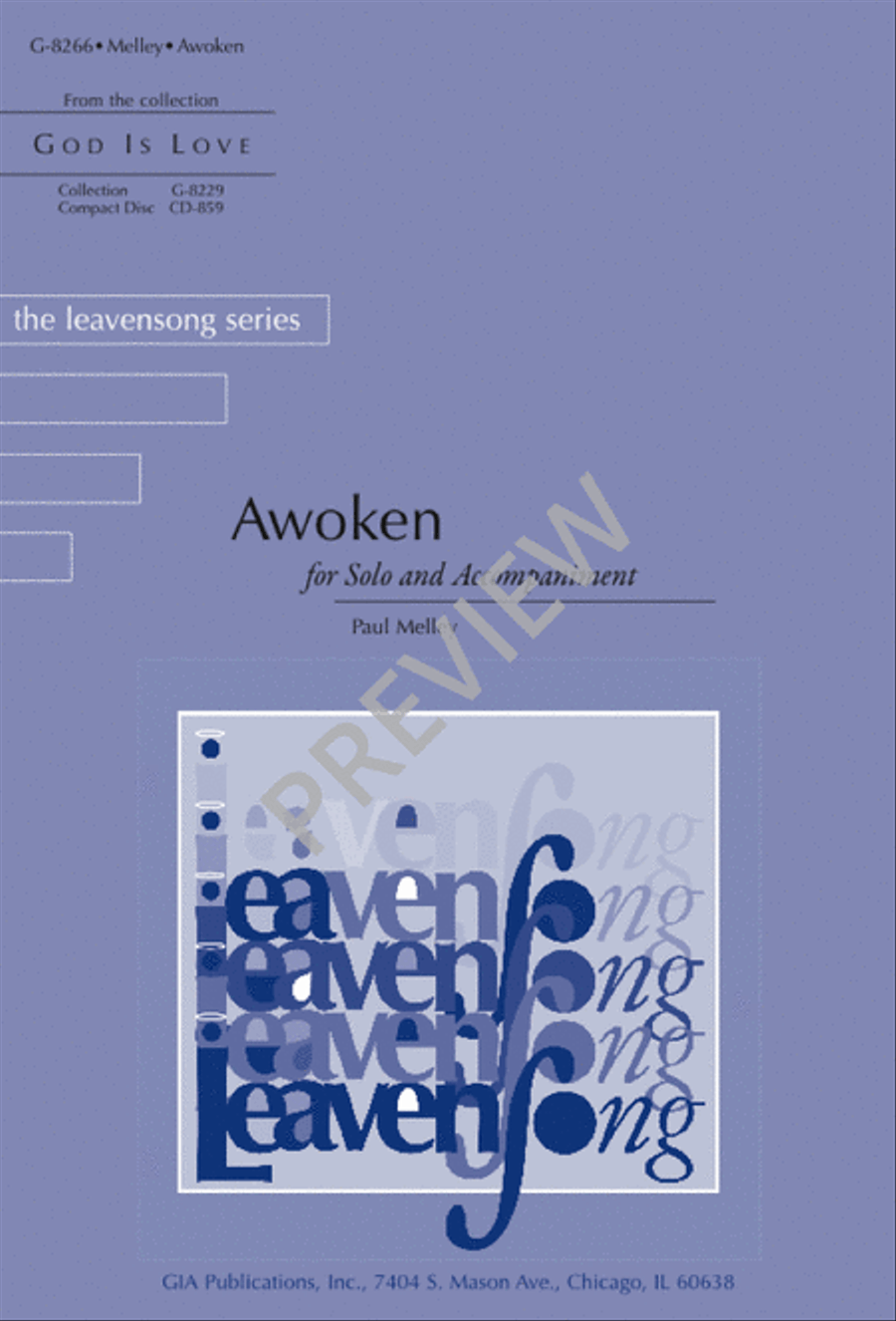 Awoken Awoken Unison Choir scores gallery preview page 1