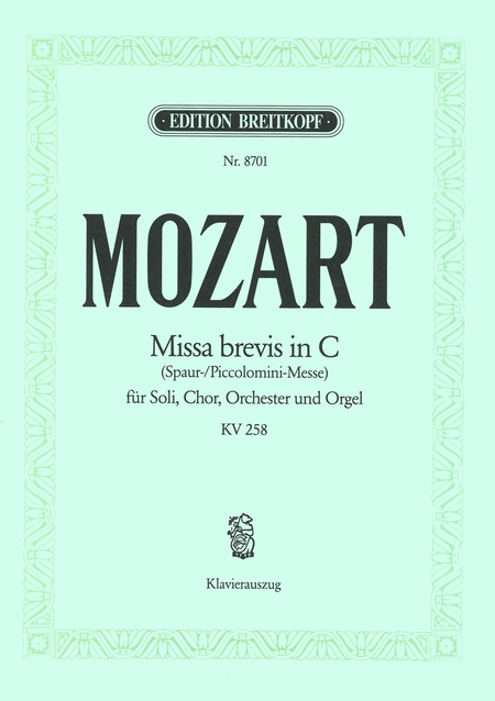 Missa brevis in C major K. 258