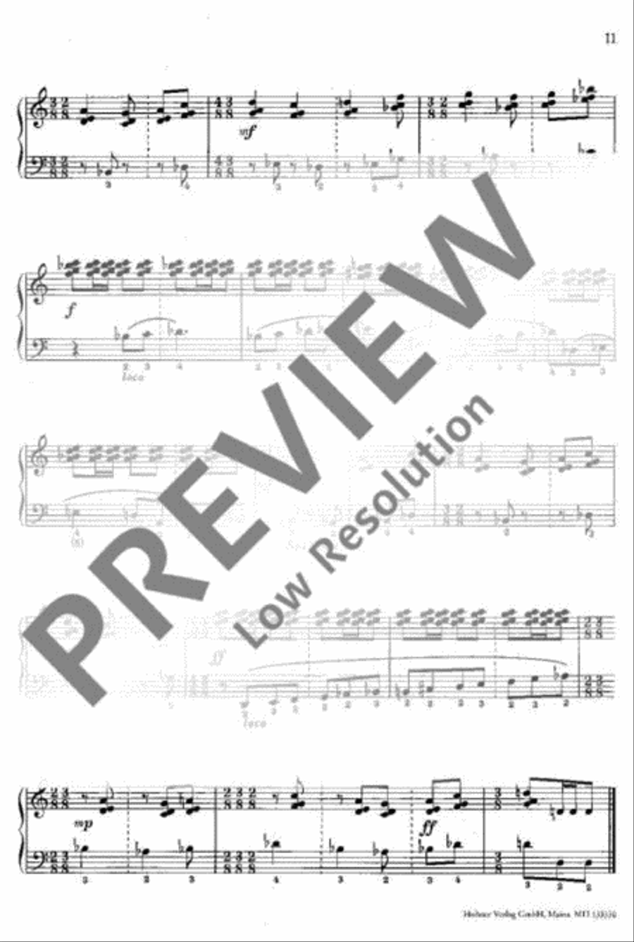 Sonatina Piccola Sonatina Piccola Accordion scores gallery preview page 12