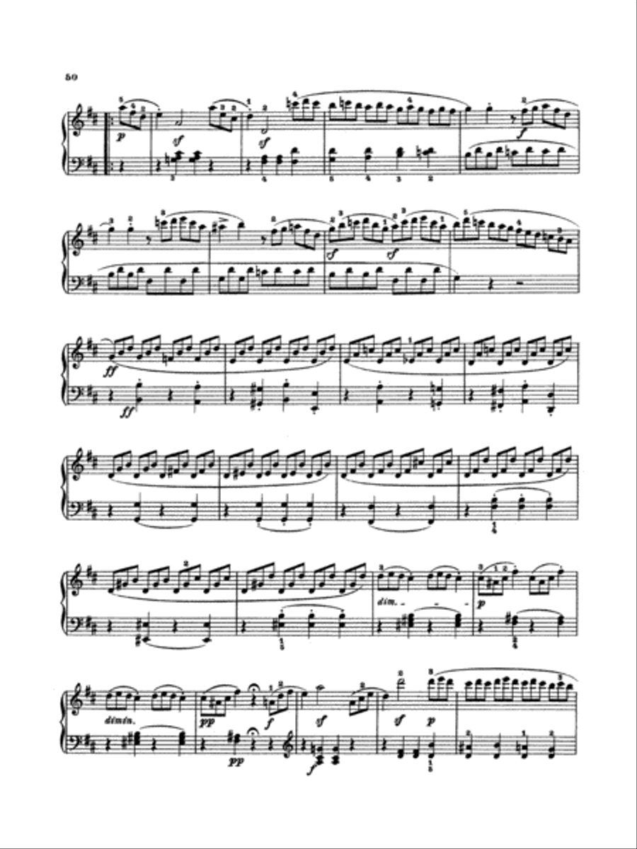 Clementi: Seven Sonatas (Volume I) Piano Solo scores gallery preview page 3