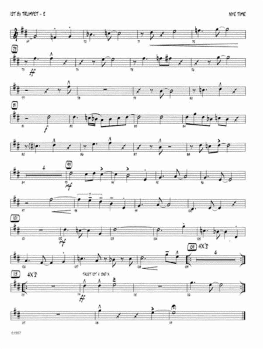 Nye Time Jazz Ensemble scores gallery preview page 3