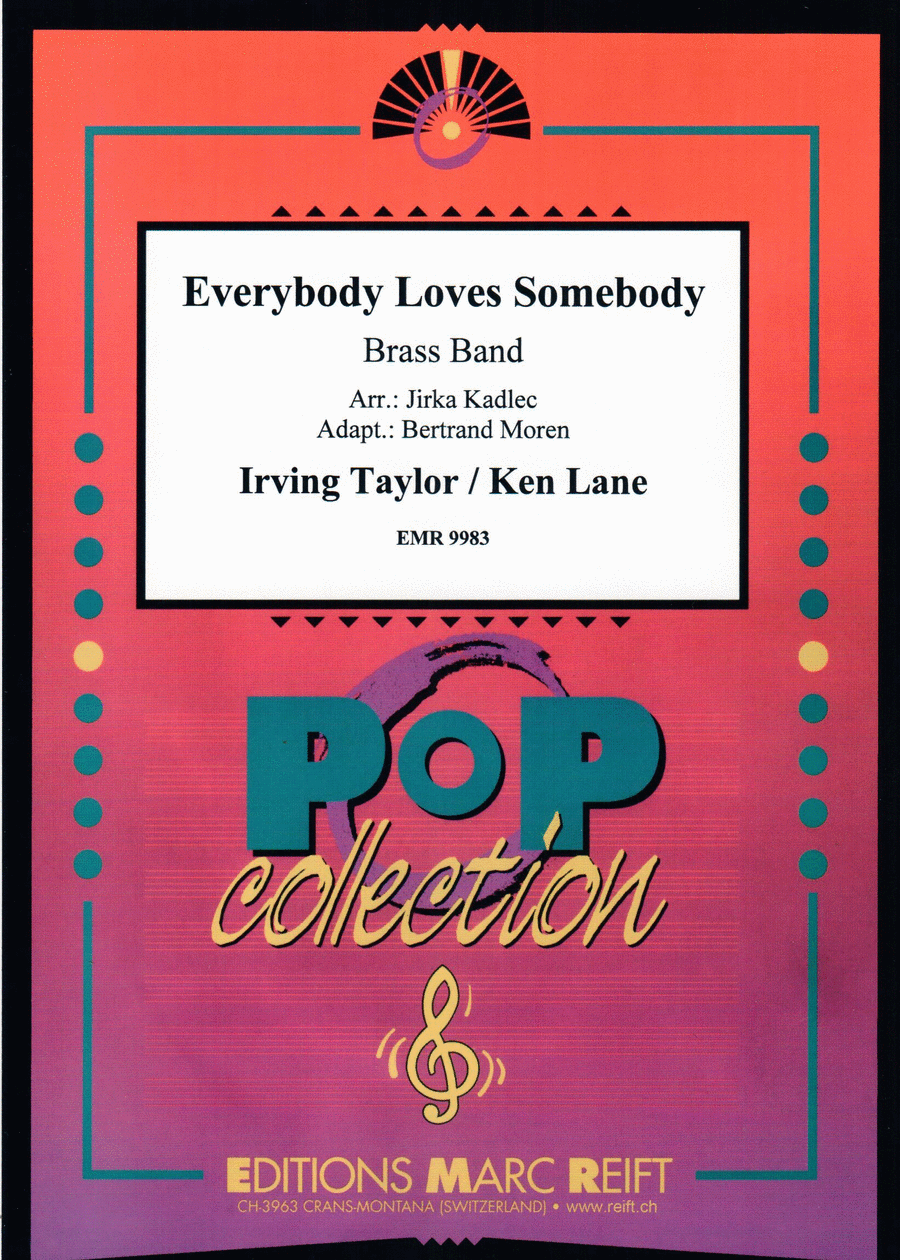 Everybody Loves Somebody Everybody Loves Somebody Brass Band scores gallery preview page 1