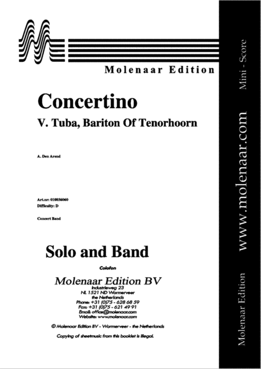 Concertino Concert Band scores gallery preview page 2