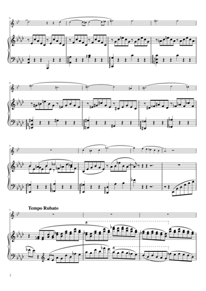 "Liebesträum No.3" (Asdur) Clarinet & Piano image number null