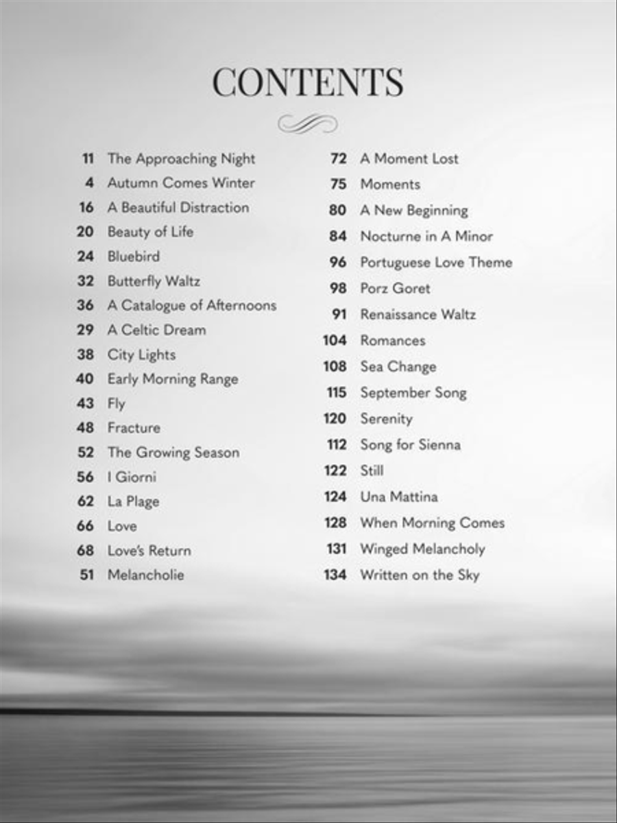 Calming Piano Solos Piano Solo scores gallery preview page 3