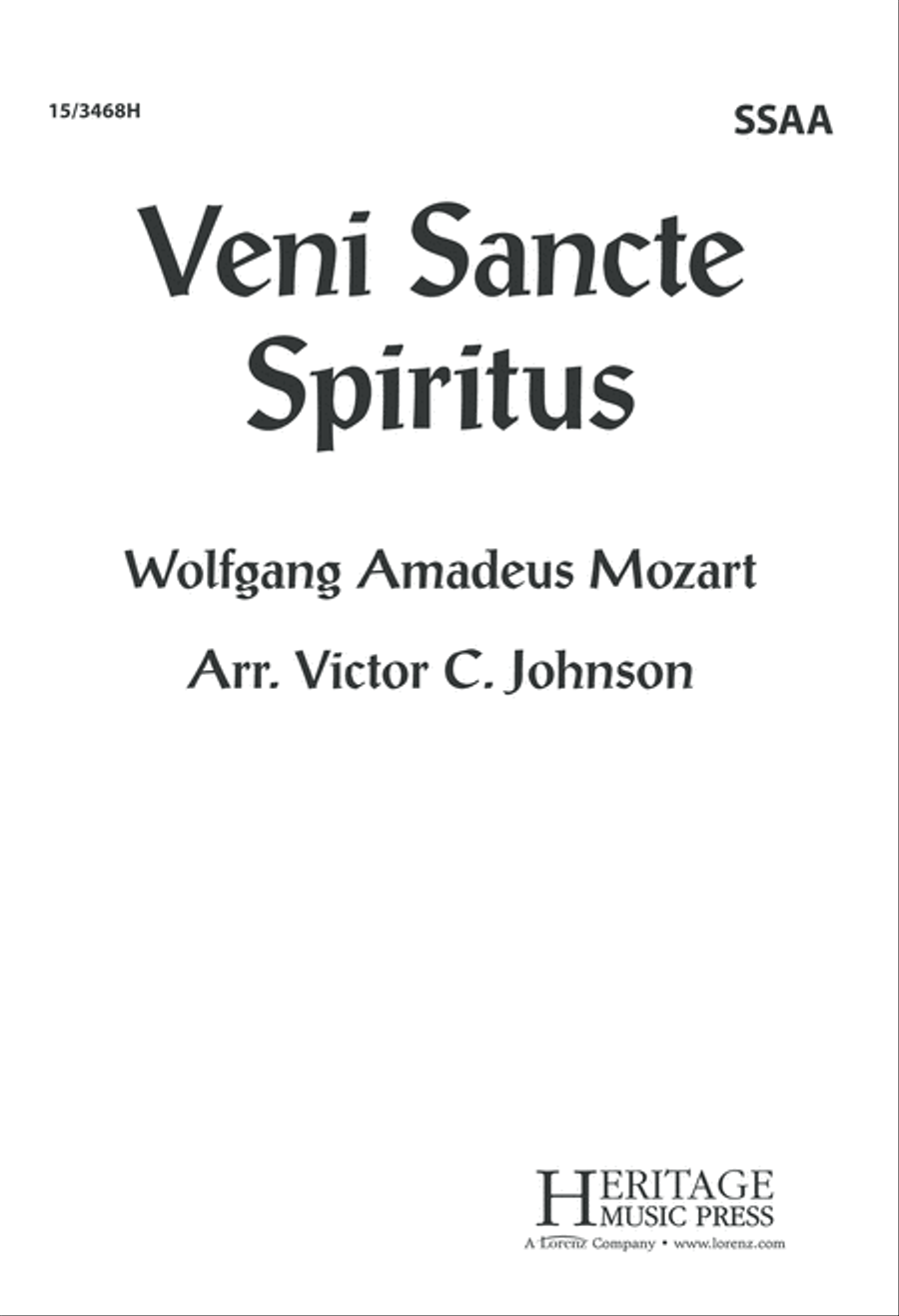 Veni Sancte Spiritus Veni Sancte Spiritus SSAA scores gallery preview page 1