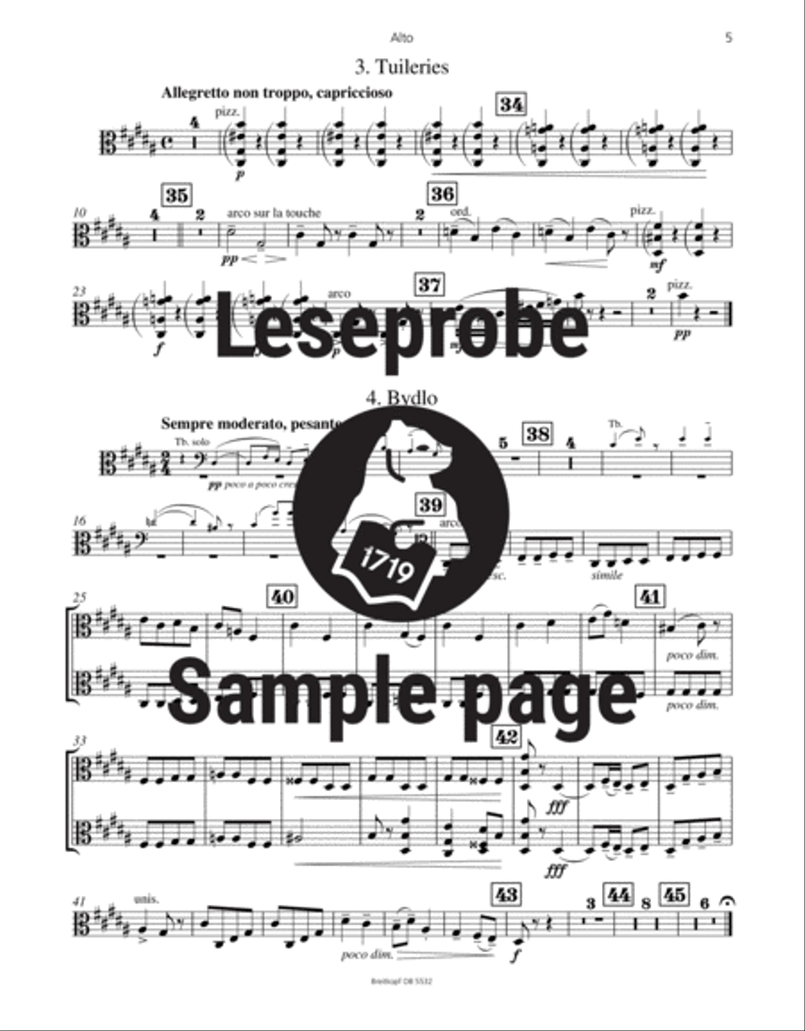 Tableaux d’une exposition Orchestra scores gallery preview page 5