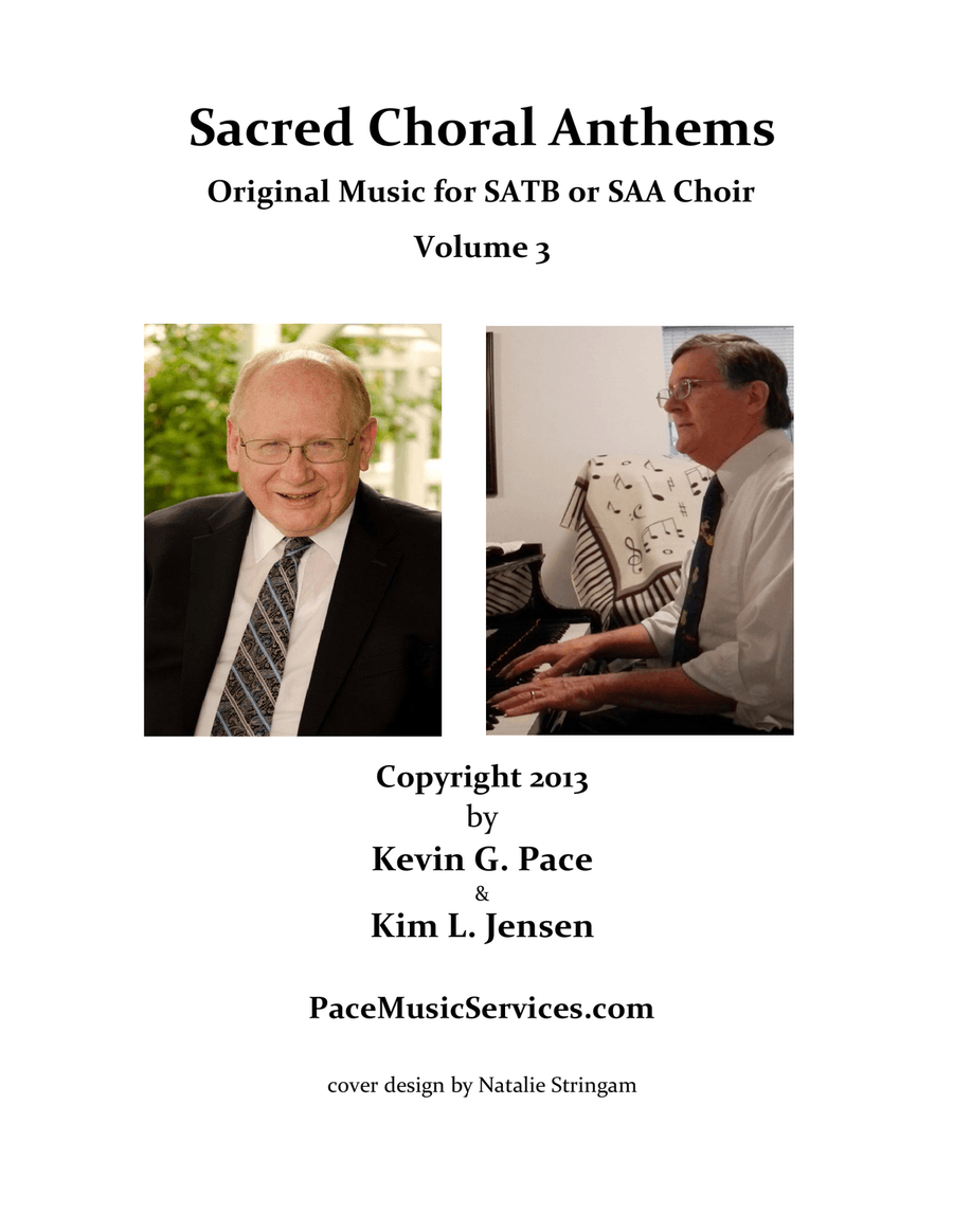 Sacred Choral Anthems 3: Original Music for SATB Choir (Volume 3) 4-Part scores gallery preview page 2