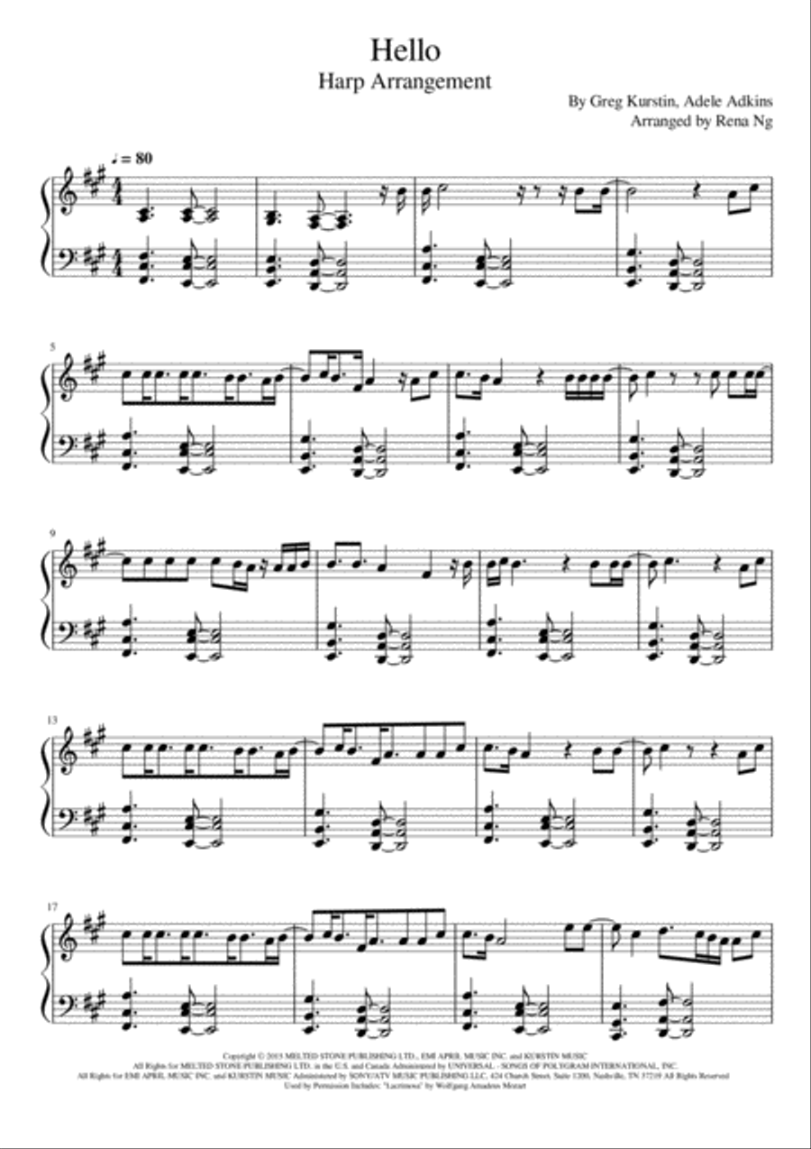 Hello Harp scores gallery preview page 3