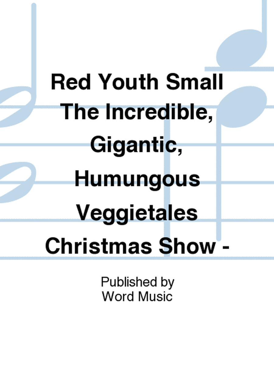 The Incredible, Gigantic, Humongous Veggietales Christmas Show - T-Shirt - Youth Small