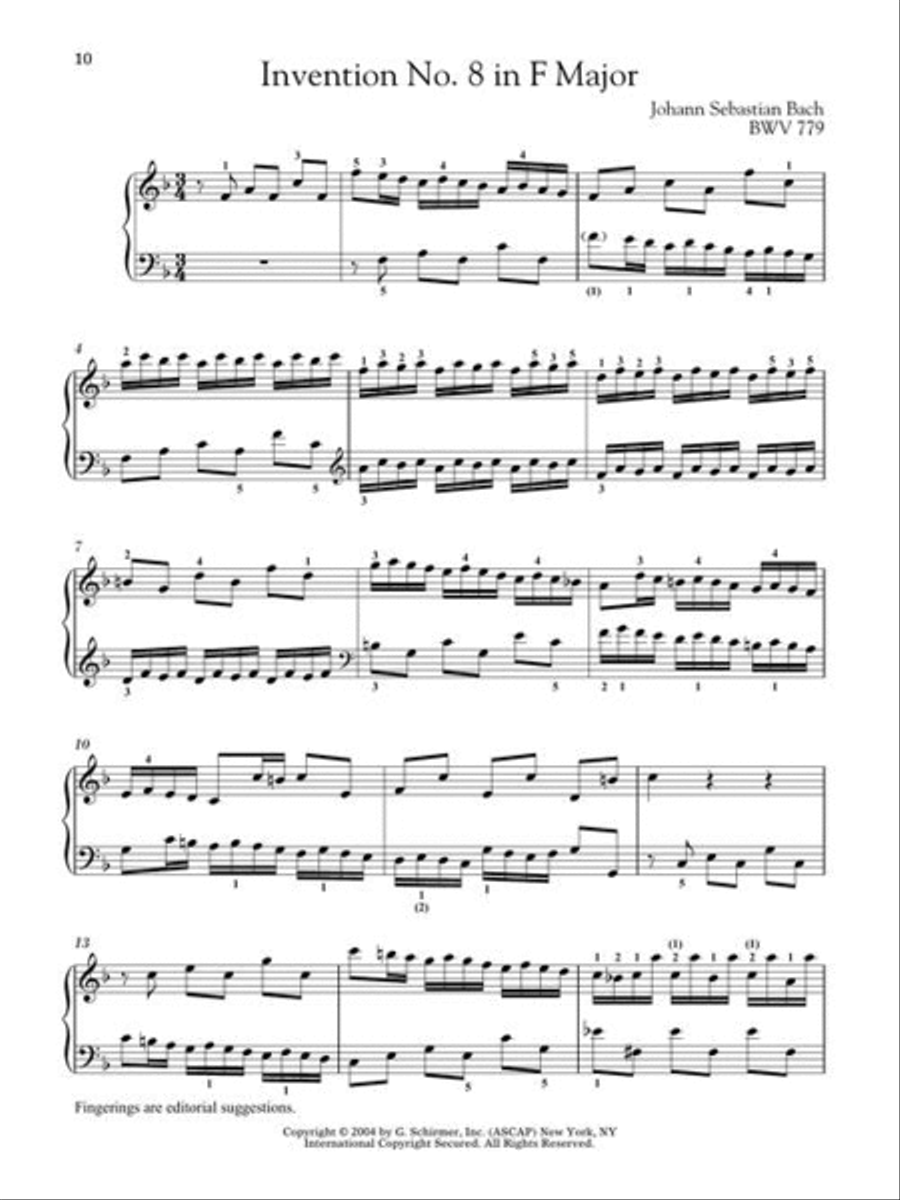 Baroque to Modern: Upper Intermediate Level Piano Solo scores gallery preview page 13