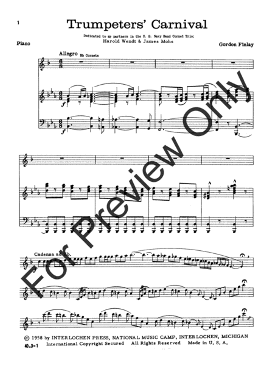 Trumpeters Carnival