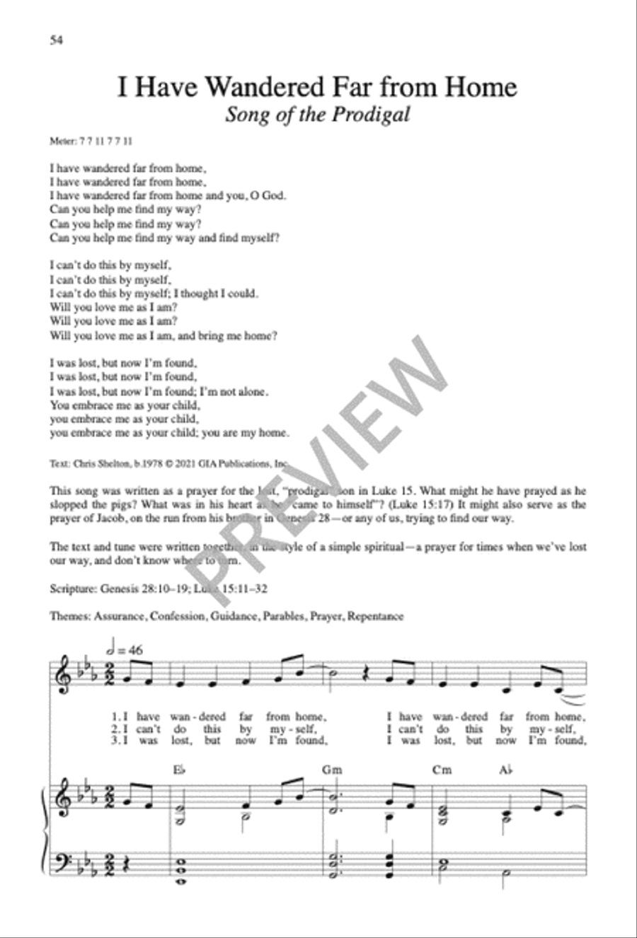Sing No Empty Alleluias Sacred scores gallery preview page 50