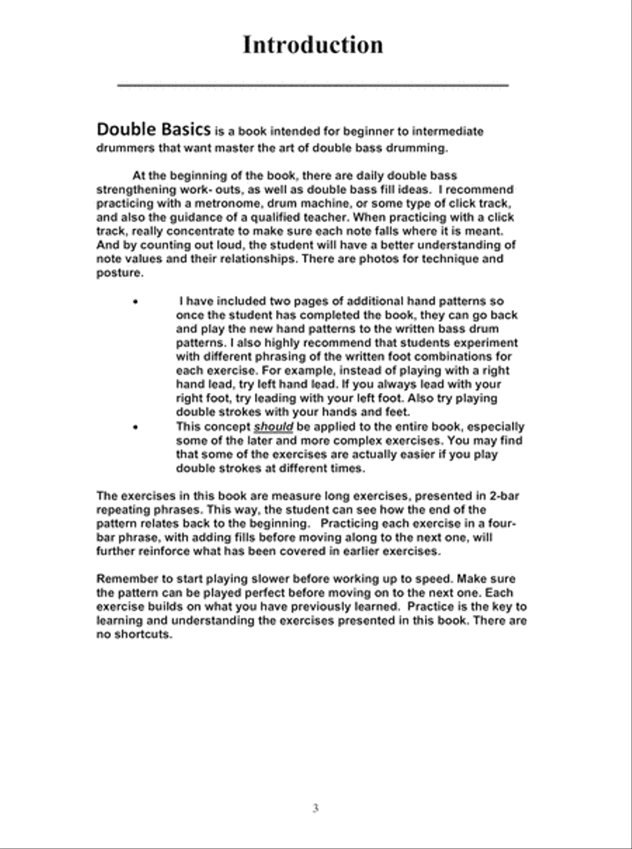 Double Basics Complete Double Bass Drum Double Bass scores gallery preview page 4