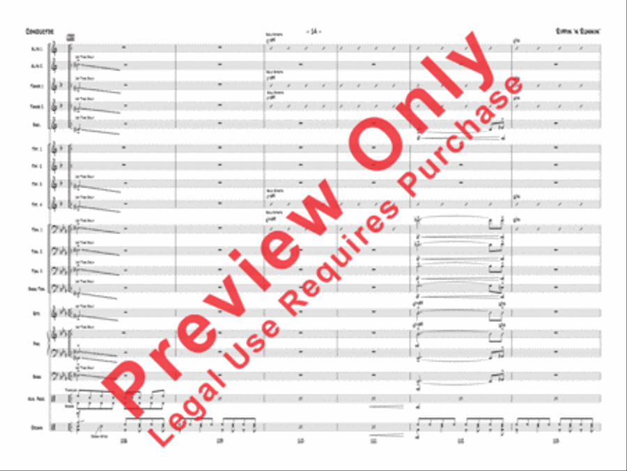 Rippin' 'n Runnin' Jazz Ensemble scores gallery preview page 15