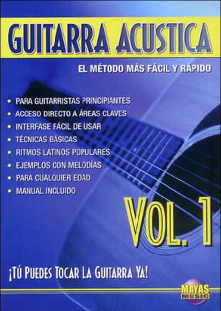 iTu Puedes Tocar la Guitarra Ya! Guitarra Acustica 1 - DVD