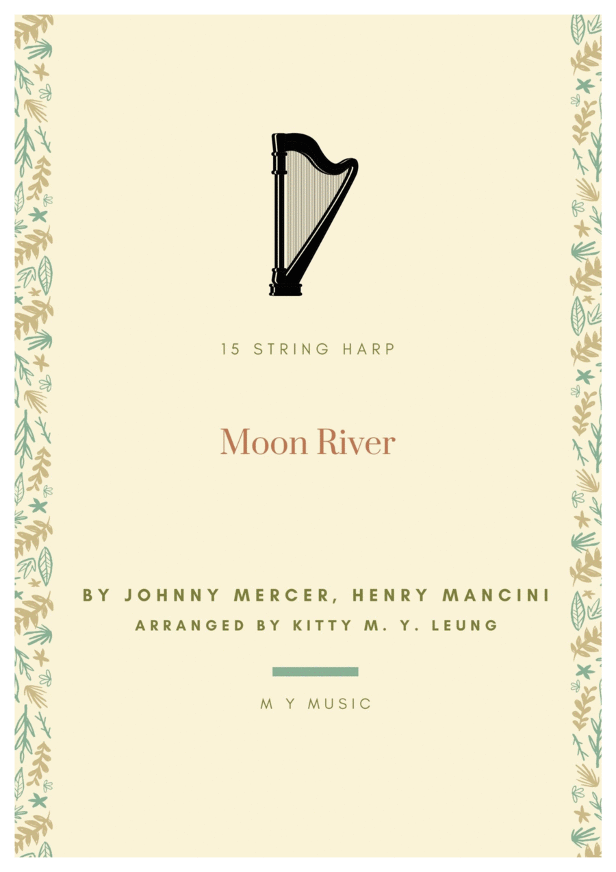 Moon River Harp scores gallery preview page 1