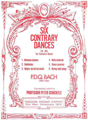 Book cover for Six Contrary Dances