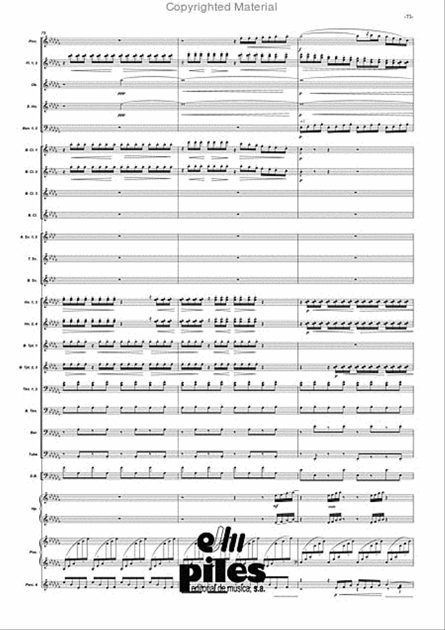 Duende Duende Concert Band scores gallery preview page 74