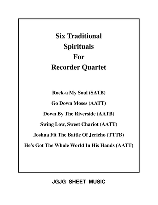 Six Spirituals for Recorder Quartets