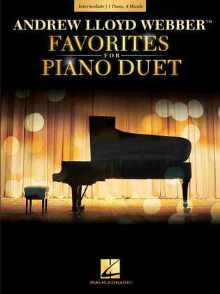 Book cover for Andrew Lloyd Webber Favorites for Piano Duet
