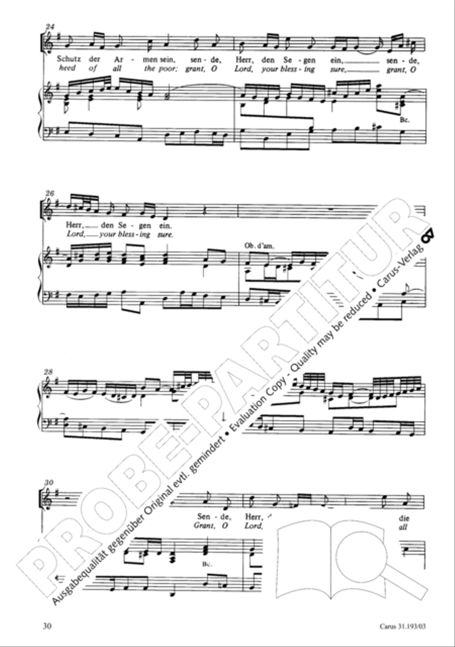 You portals of Zion (Ihr Tore zu Zion) SA scores gallery preview page 30