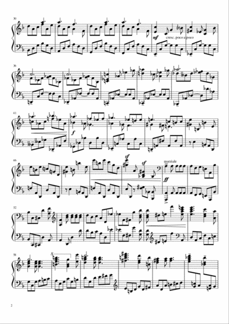Sonate №1 (part III) Sonate №1 (part III) Piano Solo scores gallery preview page 2