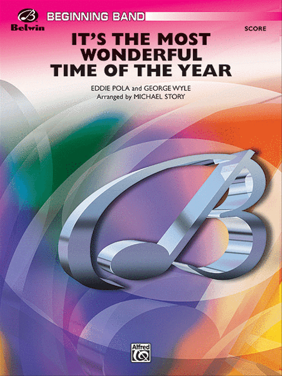 It's the Most Wonderful Time of the Year Concert Band scores gallery preview page 1