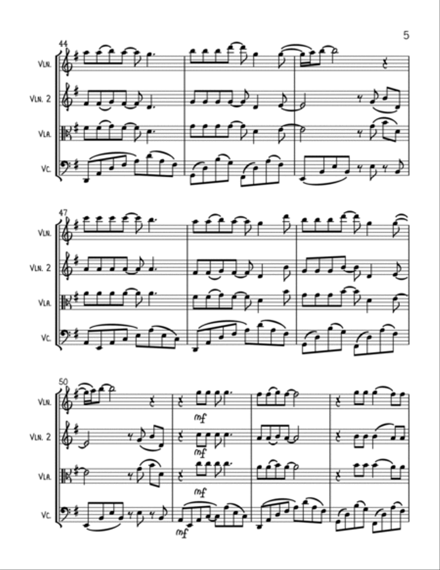 Shallow String Trio scores gallery preview page 5