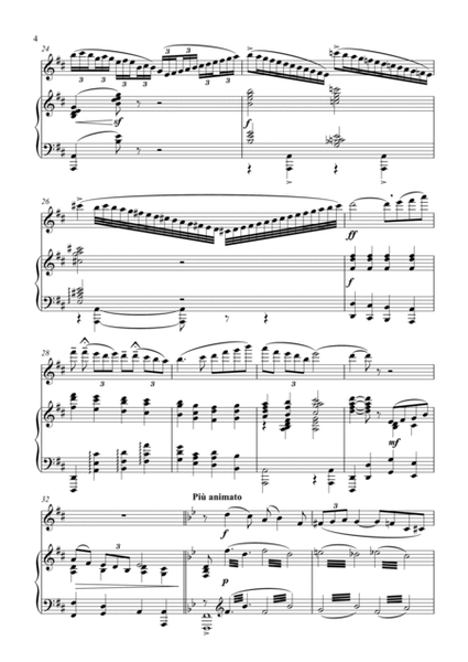 Chaminade - Concertino for fute and piano image number null
