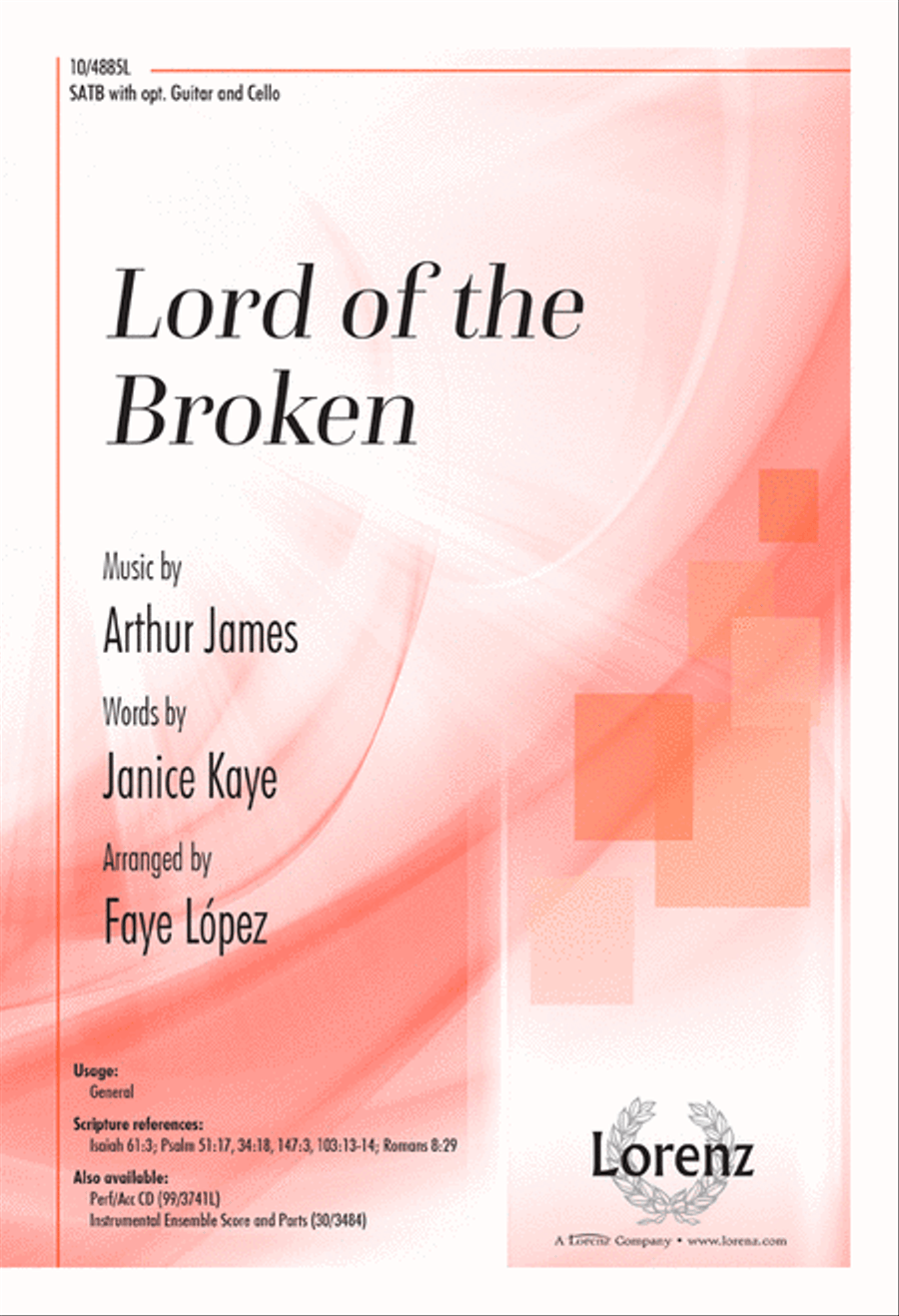 Lord of the Broken 4-Part scores gallery preview page 1