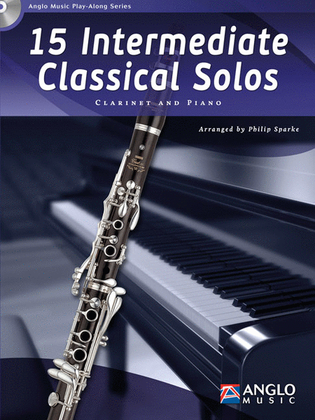 Book cover for 15 Intermediate Classical Solos