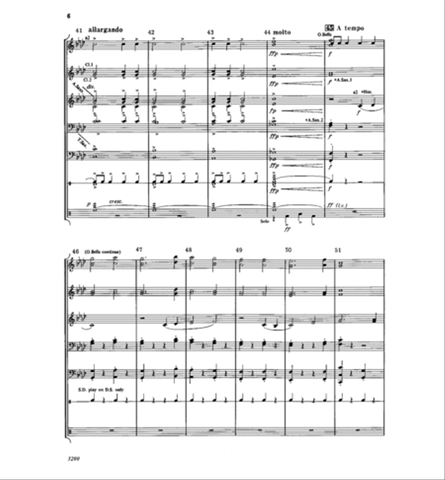 Diabolique Concert Band scores gallery preview page 6