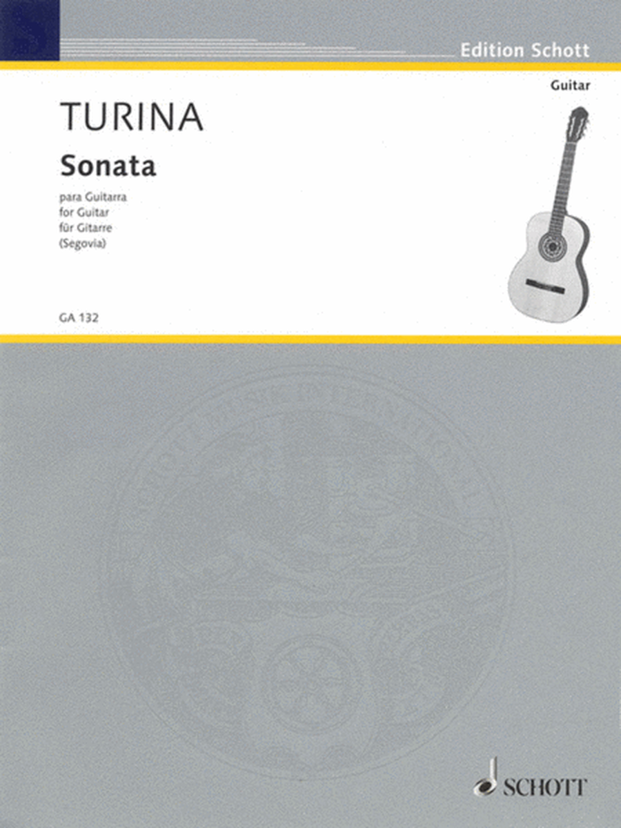Turina - Sonata Op 61 For Guitar